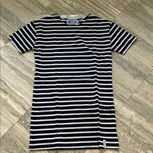 New without tags Breton Shirt Co. Navy Striped Dress size small